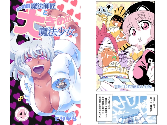 小さめの魔法師匠と大きめの魔法少女。4 著者 とりから