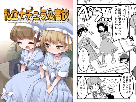 私立ナチュラル高校 ~もしも進学先の制服が男女ともカワイイ制服だったらこんな青春があるかもしれない~